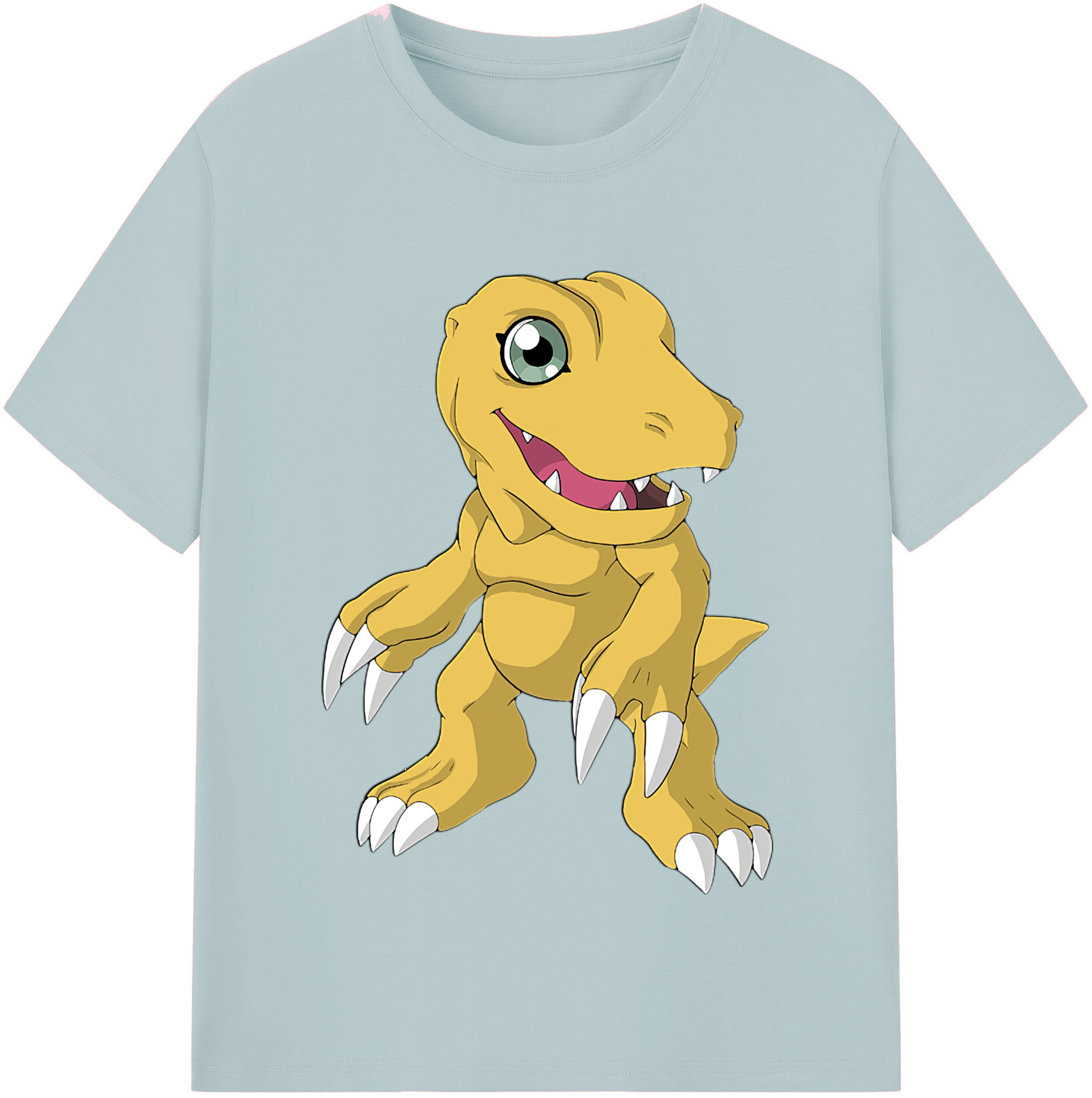 （画像用） Digimon デジタルモンスター/デジモン 綿100％半袖Tシャツ（フロントプリント）